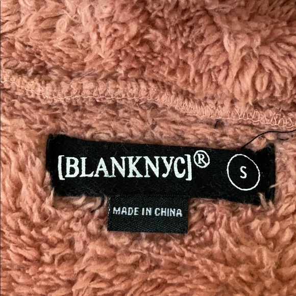 BLANKNYC Blush Fleece Jacket - Picture 3 of 4